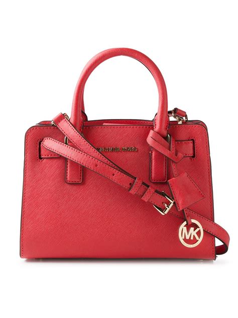 michael kors red crossbody mini purse|Michael Kors handbags red used.